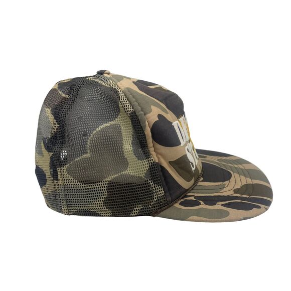 Vtg USA MADE Camo Desert Storm Military Trucker Hat Snapback Cap Vintage - Picture 3 of 6